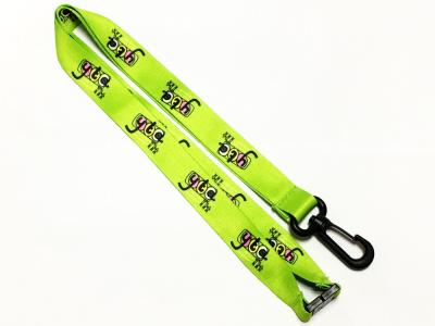China CMYK Mixed Colors Woven Polyester Lanyard Full Sides For Party Event Decorated for sale