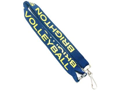 China Flat Custom Polyester Lanyards , Cell Phone Holder Lanyard With Professional Design for sale