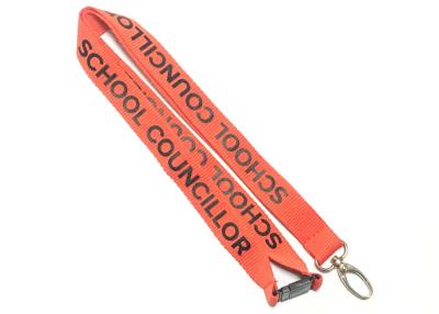 China Egg Hook Custom Polyester Lanyards Promotional Gift 900*20mm For Any Events for sale