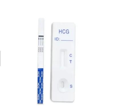 China Schwangerschaft der Kassetten-schnelle Diagnosetest-Ausrüstungs-HCG genau für Hauptselbstprüfung zu verkaufen