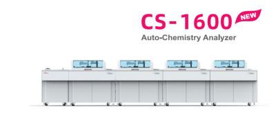 China Medical Fully Auto Biochemistry Analyser Modular Design CS-1600 1600 T/H for sale