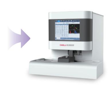 China 5 Parts BF6900CRP Blood Testing Equipment Full Auto Hematology Analyzer for sale