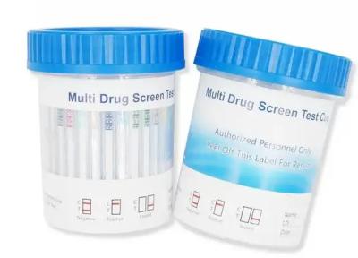 中国 乱用テスト コップのプラスチック急速な診断試験キットISO9001の多パネルの薬剤 販売のため