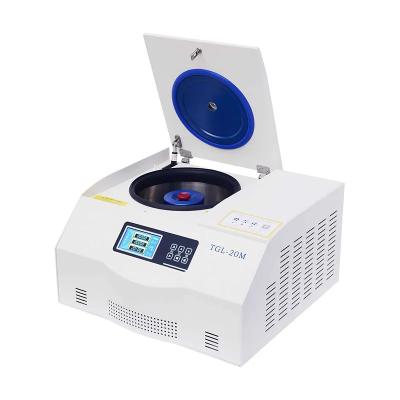China Material refrigerado de alta velocidad del metal del banco de sangre de la máquina de la centrifugadora 50HZ en venta