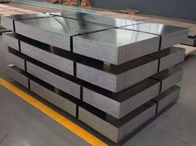 China Silver Surface Color Hdg Steel Plate Middle Hardness For Automotive à venda