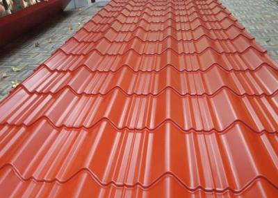 Китай Цвет AISI покрыл стальные листы плакирования SGCC гальванизировало стальной рифленый настилая крышу лист продается
