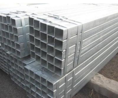 China Hot Rolled Pre Galvanized Steel Tube 40x80mm Rectangular Steel Tube Q235 for sale