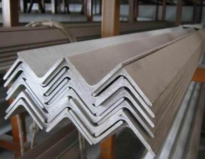 China Slit Edge Hot Rolled ASTM A276 SS 304 Angle For Bridge Building for sale
