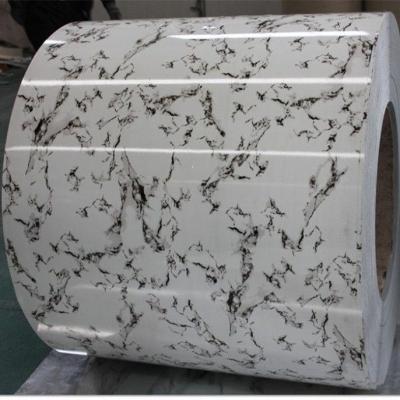 China Sgcc Galvanized Steel Coil Color Coating / Marble Color / Wood / Flower Design for sale