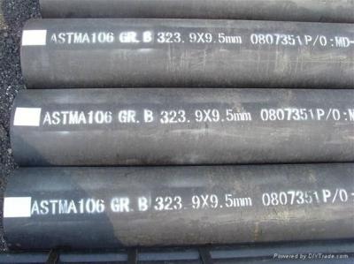 China Steel Astm A106 Seamless Pipe High Temperature 1.65mm Thickness for sale