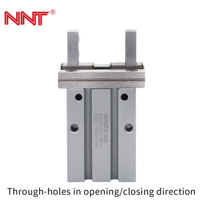 China NNT Parallel Adjustable Air Gripper Cylinder 40mm Maximum Stroke for sale