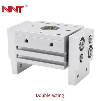 China Agarrador neumático del finger del cilindro de NNT, agarrador de aluminio del robot de 2 fingeres en venta