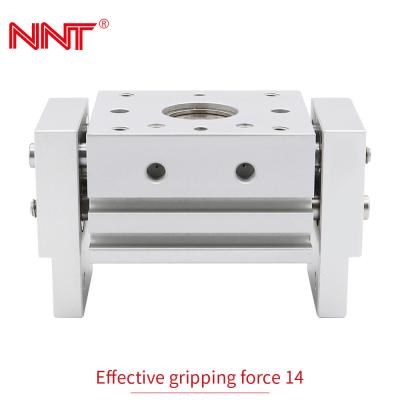 China Two Fingers Pneumatic Wide Gripper Cylinder MHL2 Stable Robot Gripper for sale