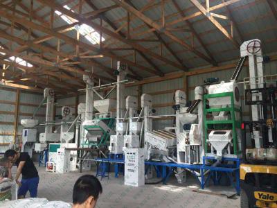 China Food Machinery Combined 50 Tons Per Day Parboiled Rice Mill for sale