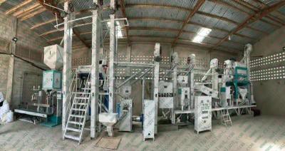 China Rice Processing 60 Tons Per Day Parboiled Rice Machine for sale