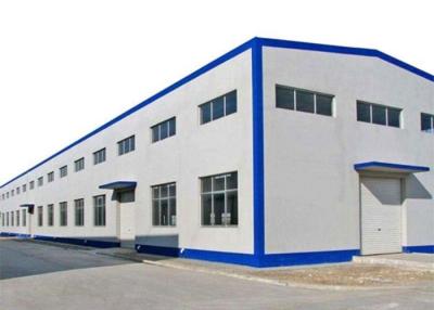 China Size Customized Steel Buildings , Galvanized Steel Construction Workshop for sale
