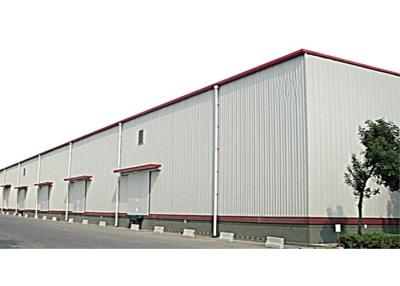 China Bolt Connection Prefabricated Steel Structure   Portal Structural Frame for sale
