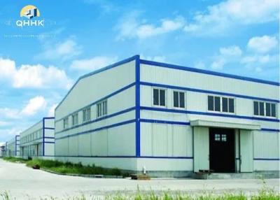 China PU Panel Warehouse Steel Structure Modern Galvanized Steel Frame Building for sale