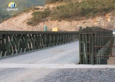 中国 Q235 Q355 災害救援のために電流を通される鋼鉄ベイリー橋の建設の溶融亜鉛めっき 販売のため