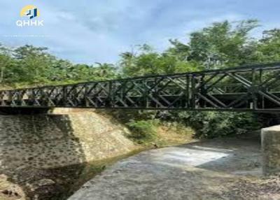 China Hot Dip Galvanized Steel Bridge Construction Custom Baili Bridge for sale