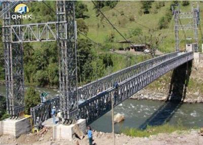 Chine Pont en acier préfabriqué souple, armée Bailey Bridge Construction à vendre
