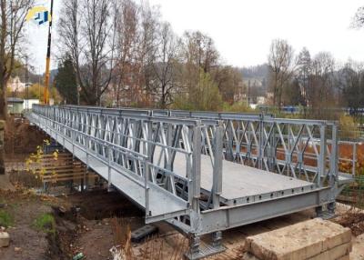 China High Load Steel Bailey Bridge Building For Dangerous Bridge Reinforcement for sale