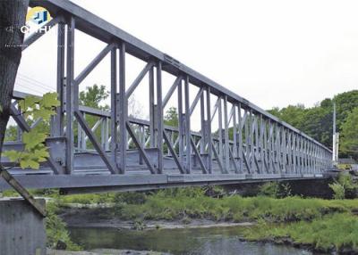 China Size Customized Steel Bailey Bridge Temporary  Variable Height for sale