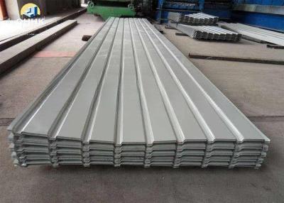 China painéis de parede ondulados do metal de 970mm para a construção da construção de aço à venda