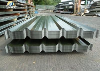 China Industrial Corrugated Metal Roof Panels 600mm-1100mm Width for sale