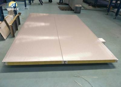 China RAL Color Corrugated Metal Wall Panels 50mm 75mm 100mm 150mm 200mm Thickness for sale