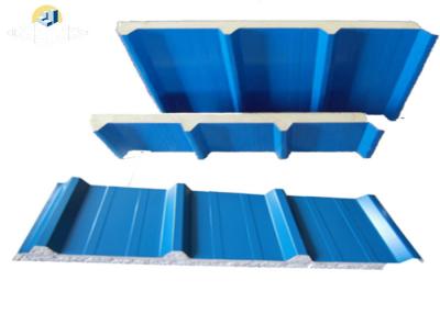 China Colored EPS insulated sandwich roof panel for sale