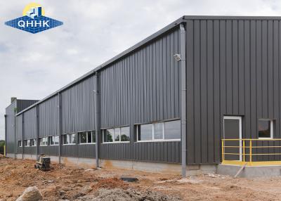China Design Pre Engineered Steel Portal Frame Warehouse Building High Ductility for sale