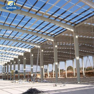 China Bolt / Weld Prefabricated Steel Warehouse Construction Quicker Installation for sale