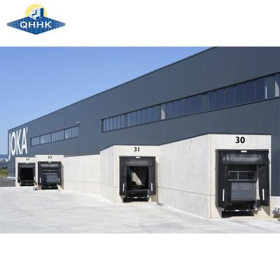 China Commercial GB Prefab Metal Warehouse Steel Frame Storage High Seismic Resistance for sale