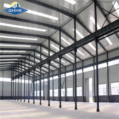 China Galvanized Spray Coated Prefab Steel Workshop Custom Construction for sale