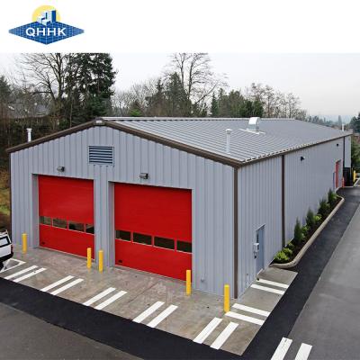 China Galvanized Anti Corrosion Paint Prefab Metal Warehouse Building Q235 Q355 Light Weight for sale