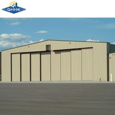 China AISC/EN/JIS/GB Hangar Estructura de acero Hangar de aeronaves Construcción en venta
