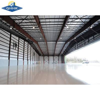 Cina QHHK Q355B Personalizza l'hangar per la costruzione di strutture in acciaio a grande campata in vendita