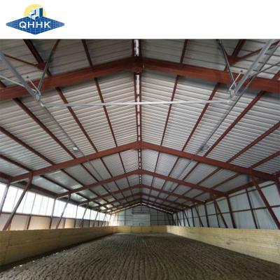 China Structural Steel Building Construction Agricultural Sheds For Riding Venue / Storage Warehouse for sale