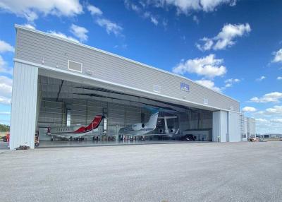 Китай Customized Long Span Metal Structure Hangar With Lounge And Office Area продается