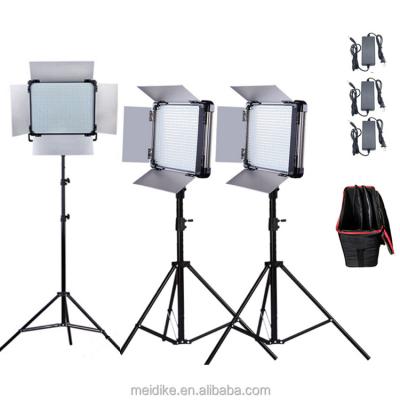 China 80W D-1080II Professional Video Lighting Kit LCD Film Lighting Equipment With Light Stand for sale