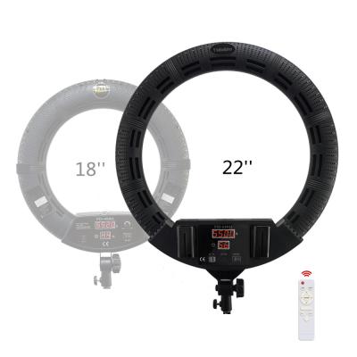 China van de de Make-upwimper van de 22 duim de digitale ring lichte Uitbreiding Ring Light Kit 55 cm afstandsbediening Te koop