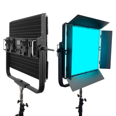 China Dimmable Film Studio Light DMX 512 Battery DC Daylight LED Video Light Panel for sale