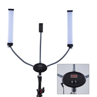 Chine beauté bicolore Lash Lamp For Live Streaming d'extension de cil de lumière de suffisance des bras LED de double de 48w 96w à vendre