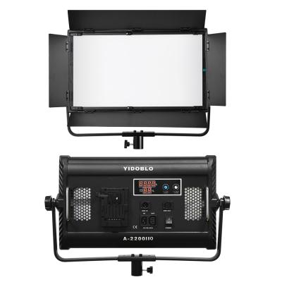 China 10000lm LED Daylight Video Photography Lights Panel For Studio 3200K 5500K Bi Color 100w for sale