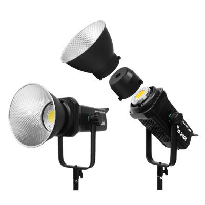 China Cri 96 Continuous Led Video Light 200w Indoor Studio Photography Lighting Cob for sale