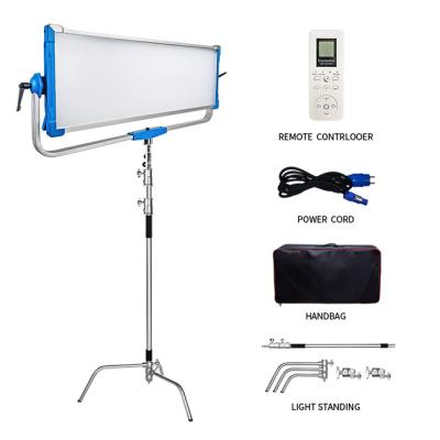 China 500 W Bi Color LED Studio Panel Light With APP Control 10 Preinstalled Effects for sale