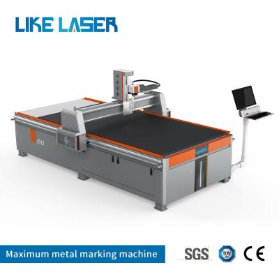 China 1300mm*2500mm Aluminium Laser Engraving Machine for Wall Decoration Stainless Steel Etching Sheet for sale