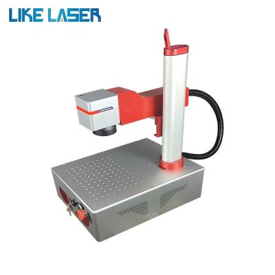 China 3 Year After-sales Service 30W Fiber Laser Marking Machine for Jewellery Logo Maker for sale