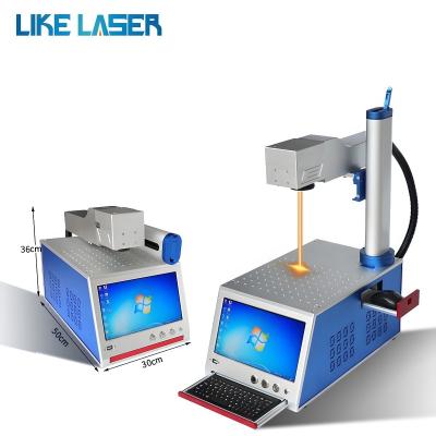 China Fiber Laser Marking Engraving Cutting Machine 3 Year After-sales Service 50W 80W 100W for sale